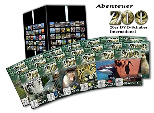 Abenteuer Zoo - Internationale Zoos - 20er DVD-Schuber von Sedna Medien & Distribution GmbH