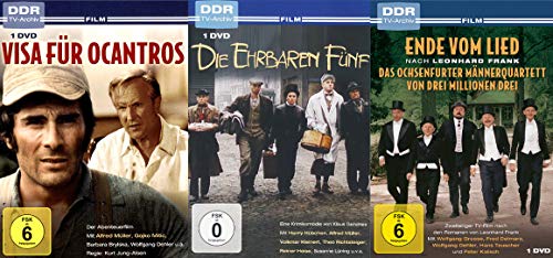 DFF-Krimi 3er Package - Visa für Ocantros - Ende vom Lied - Das Ochsenfurter Männerquartett - Die ehrbaren Fünf [3 DVDs] von Sedna Medien & Distribution GmbH