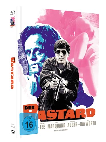 Der Bastard - Klaus Kinski - Mediabook - Cover A (inkl. 28 Seiten Booklet, Poster A4 gefaltet, beidseitig bedruckt, 3 PictureCards beidseitig bedruckt + 1 Untersetzer) [Blu-ray] von Sedna Medien & Distribution GmbH