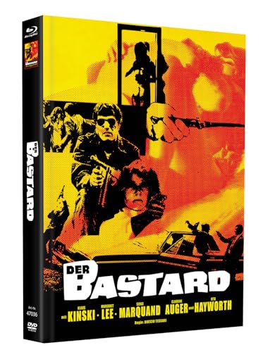 Der Bastard - Mediabook - Cover B - Limited Edition auf 111 Stück (Blu-ray+DVD) - inkl. 28 Seiten Booklet; Poster A4 gefaltet beidseitig bedruckt, 3 PictureCards beidseitig bedruckt; 1 Untersetzer von Sedna Medien & Distribution GmbH