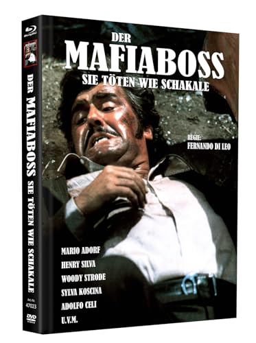 Der Mafiaboss - Sie töten wie Schakale - Mediabook - Cover D - Inkl. Poster A4, gefaltet, 7 Postkarten, 1 Untersetzer - Limited Edition auf 75 Stück (Blu-ray+DVD) von Sedna Medien & Distribution GmbH