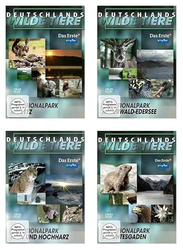 Deutschlands wilde Tiere - 4er Package von Sedna Medien & Distribution GmbH