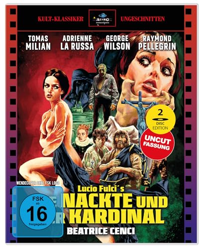 Die Nackte und der Kardinal - Cover A - 2-Disc Edition - Astro Design - Full-Sleeve Scanavo Box (limitiert: 300 Stck.) [Blu-ray] von Sedna Medien & Distribution GmbH
