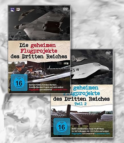 Die geheimen Flugprojekte des Dritten Reiches 2er Package [2 DVDs] von Sedna Medien & Distribution GmbH