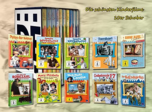 Die schönsten Kinderfilme - 10er Schuber [10 DVDs] von Sedna Medien & Distribution GmbH
