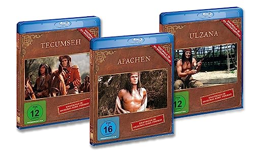 Gojko Mitic 3er Blu-ray Package (Tecumseh - Apachen - Ulzana) von Sedna Medien & Distribution GmbH