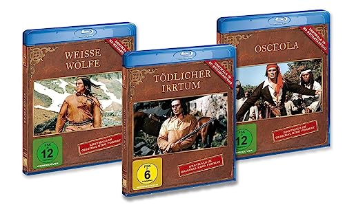 Gojko Mitic 3er Blu-ray Package (Weiße Wölfe - Tödlicher Irrtum - Osceola) von Sedna Medien & Distribution GmbH
