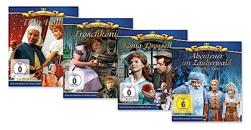 Märchen 4er Blu-ray Package (Frau Holle - Froschkönig - König Drosselbart - Abenteuer im Zauberwald) von Sedna Medien & Distribution GmbH