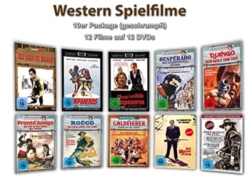 Western Spielfilm 10er Package - 12 Filme auf 12 DVDs von Sedna Medien & Distribution GmbH