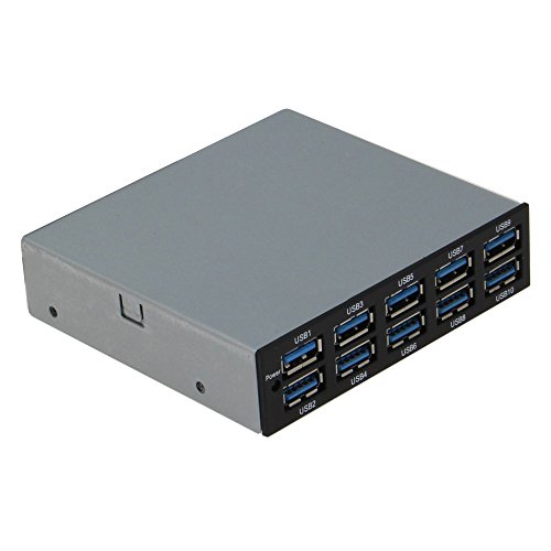 SEDNA - Interner USB-3.0-Hub mit 10 Anschlüssen (Diskettenschach). von Sedna