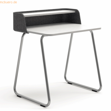 Sedus Arbeitstisch secretair home SH10WS-RE042 weiß/cchrom/anthrazit Sedus Arbeitstisch secretair home SH10WS-RE042 weiß/cchrom/anthrazit von Sedus