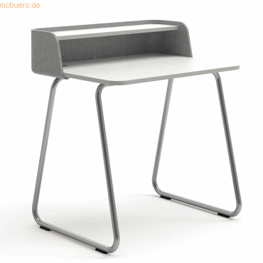 Sedus Arbeitstisch secretair home SH10WS-RE053 W-Charger weiß/cchrom/h Sedus Arbeitstisch secretair home SH10WS-RE053 W-Charger weiß/cchrom/h von Sedus