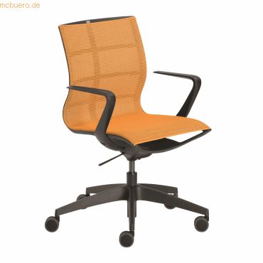 Sedus Bürodrehstuhl se:joy ec-880/009 schwarz/orange von Sedus
