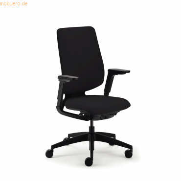 Sedus Bürodrehstul se:flex ef-102/001 Vollpolster schwarz/schwarz Sedus Bürodrehstul se:flex ef-102/001 Vollpolster schwarz/schwarz von Sedus