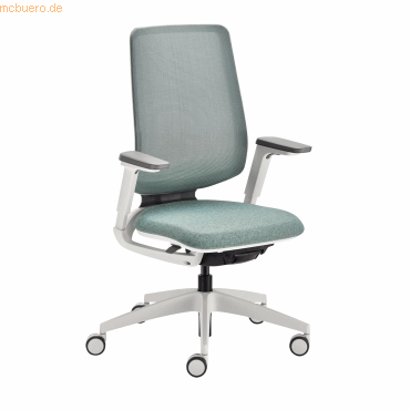Sedus Bürodrehstul se:flex ef-122/001 Membran lichtgrau/mint/matcha Sedus Bürodrehstul se:flex ef-122/001 Membran lichtgrau/mint/matcha von Sedus