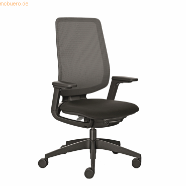 Sedus Bürodrehstul se:flex ef-122/003 Membran schwarz/schwarz/schwarz Sedus Bürodrehstul se:flex ef-122/003 Membran schwarz/schwarz/schwarz von Sedus