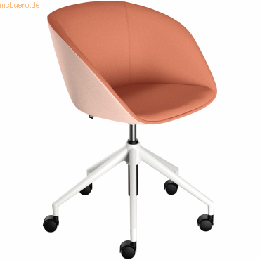 Sedus Konferenzstuhl on spot Cosy uc-801/006 Drehstuhl salmon orange Sedus Konferenzstuhl on spot Cosy uc-801/006 Drehstuhl salmon orange von Sedus