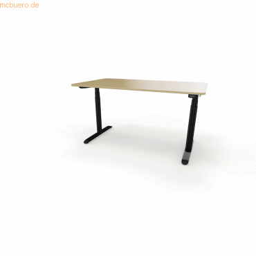 Sedus Schreibtisch Sedus se:lab e-desk 140x65-128x90cm schwarz/eiche h Sedus Schreibtisch Sedus se:lab e-desk 140x65-128x90cm schwarz/eiche h von Sedus