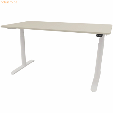 Sedus Schreibtisch Sedus se:lab e-desk 140x65-128x90cm weiß/lichtgrau Sedus Schreibtisch Sedus se:lab e-desk 140x65-128x90cm weiß/lichtgrau von Sedus