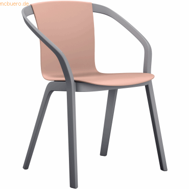 Sedus Stuhl se:mood md-223/004 basalt grau/rosa Sedus Stuhl se:mood md-223/004 basalt grau/rosa von Sedus