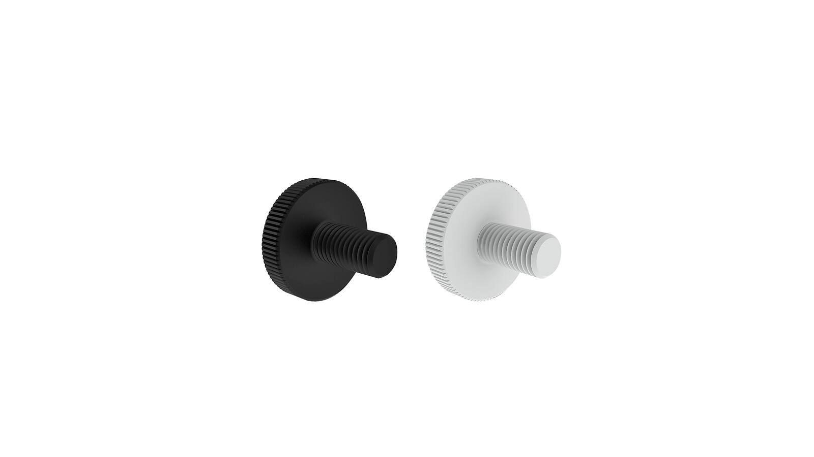 Seeburg Knurled Screw, M10x20 (with recessed undercut) von Seeburg