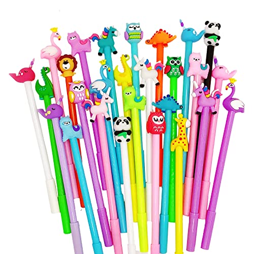 Gelschreiber, niedliche Cartoon-Gelschreiber, verschiedene Stile, Kawaii-Spaßstifte, Tierschreibstifte, 0,5 mm, schwarze Tinte, coole Stifte für Kinder, Schule, Büro, Heimbedarf, Studenten, Geschenk Gelschreiber, niedliche Cartoon-Gelschreiber, verschiedene Stile, Kawaii-Spaßstifte, Tierschreibstifte, 0,5 mm, schwarze Tinte, coole Stifte für Kinder, Schule, Büro, Heimbedarf, Studenten, Geschenk von Seekplore