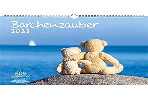 Bärchenzauber DIN A3 Kalender für 2023 Teddy und Bärchen - Seelenzauber, mehrfarbig, KN2023-3W-0030-D-0 von Seelenzauber