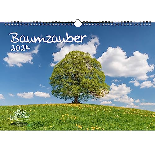 Baumzauber DIN A3 Kalender für 2024 Baum Bäume Wald Natur- Seelenzauber von Seelenzauber