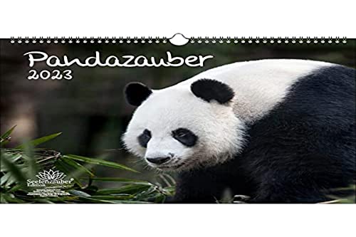 Pandazauber DIN A3 Kalender für 2023 Panda - Seelenzauber von Seelenzauber