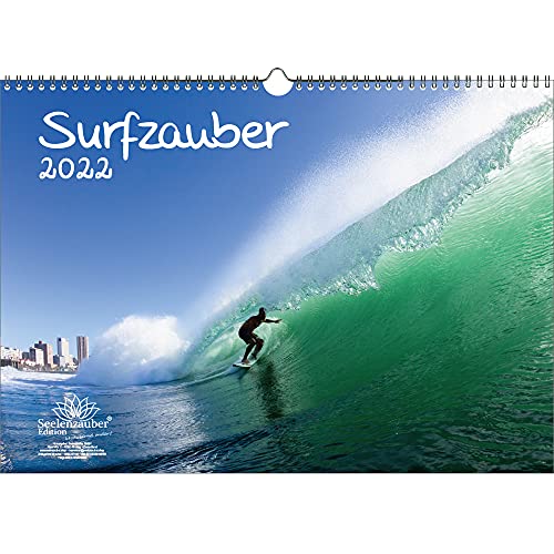 Surfzauber DIN A3 Kalender für 2022 Surfer und surfen - Seelenzauber von Seelenzauber