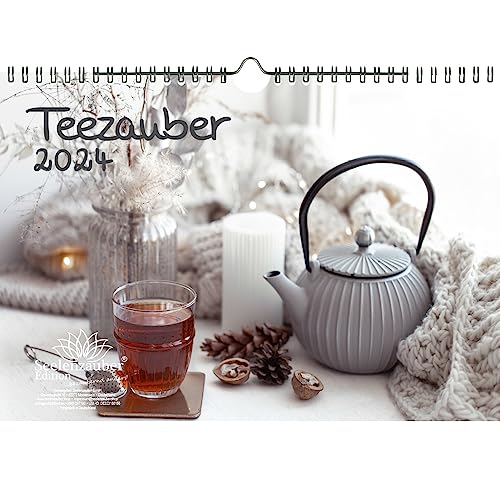 Teezauber DIN A4 Kalender für 2024 Tee - Seelenzauber von Seelenzauber
