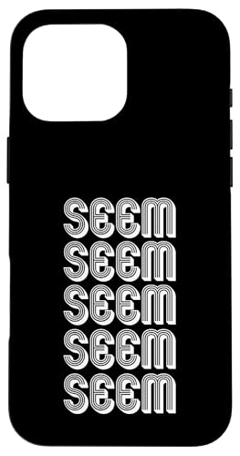 Scheinen Hülle für iPhone 16 Pro Max Scheinen Hülle für iPhone 16 Pro Max von Seem Apparel