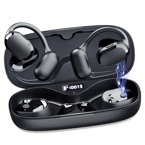 Seflorgo Open-Ear True Wireless Earbuds, IP67 Wasserdicht Ear Buds mit Dual DSP Noise Cancelling Mikrofon, Bluetooth 5.4 Kopfhörer, LED Ladehülle, 40 Std. Spielzeit Seflorgo Open-Ear True Wireless Earbuds, IP67 Wasserdicht Ear Buds mit Dual DSP Noise Cancelling Mikrofon, Bluetooth 5.4 Kopfhörer, LED Ladehülle, 40 Std. Spielzeit von Seflorgo