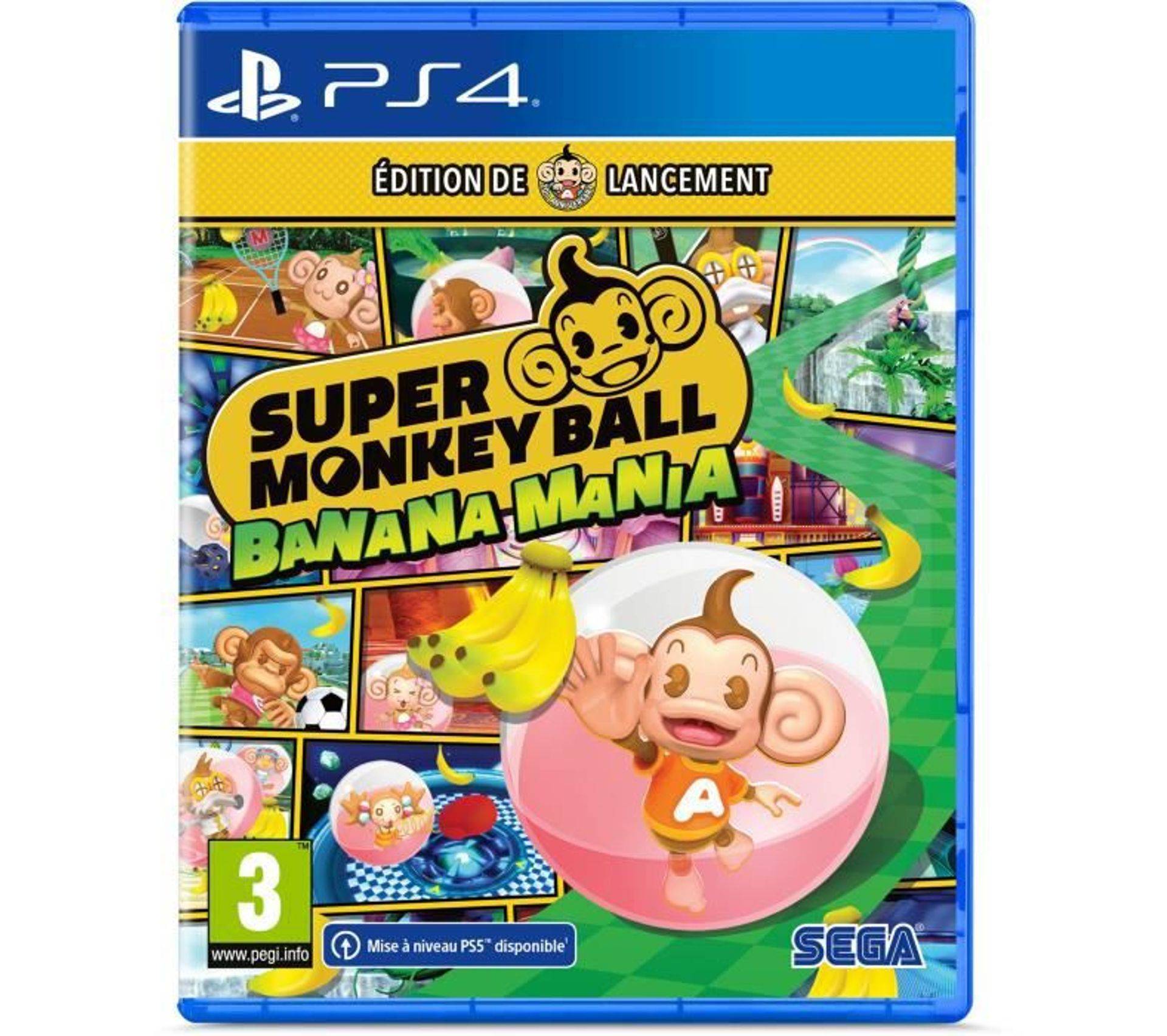 Super Monkey Ball Banana Mania (Launch Edition) (FR/Multi in Game) von Sega Games