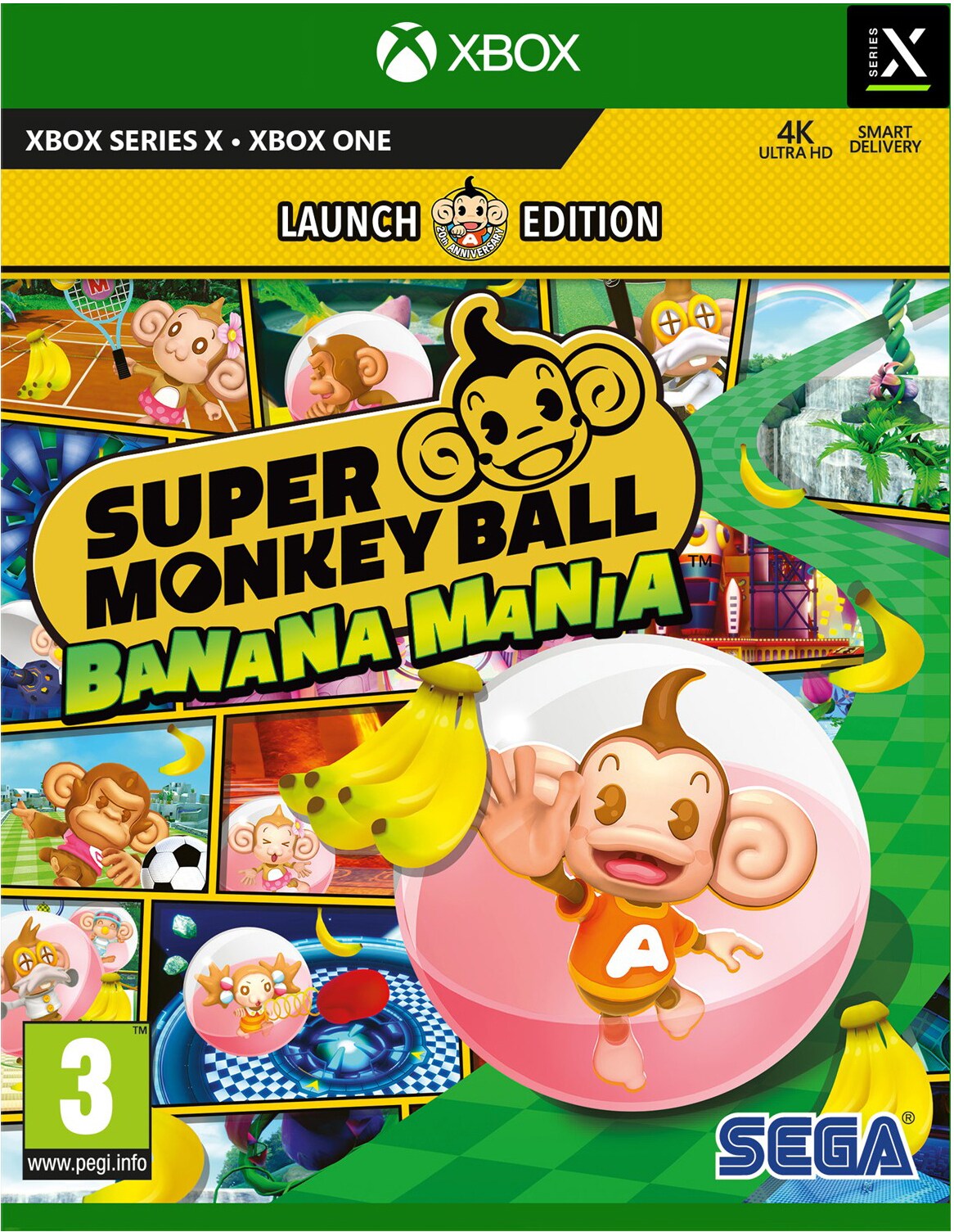 Super Monkey Ball Banana Mania (XONE/XSERIESX) von Sega Games