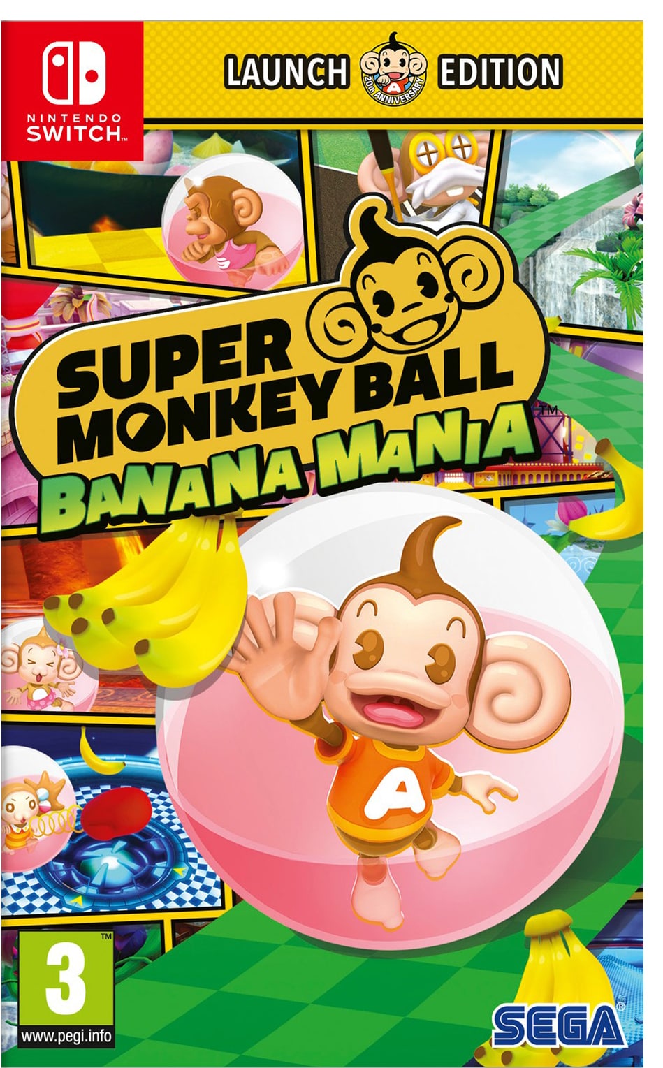 Super Monkey Ball Banana Mania (Launch Edition) Super Monkey Ball Banana Mania (Launch Edition) von Sega Games