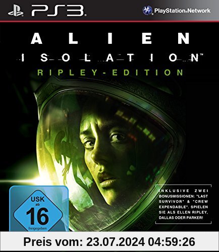 Alien: Isolation - Ripley Edition - [PlayStation 3] von Sega