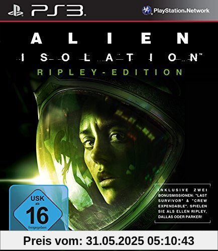 Alien: Isolation - Ripley Edition - [PlayStation 3] von Sega