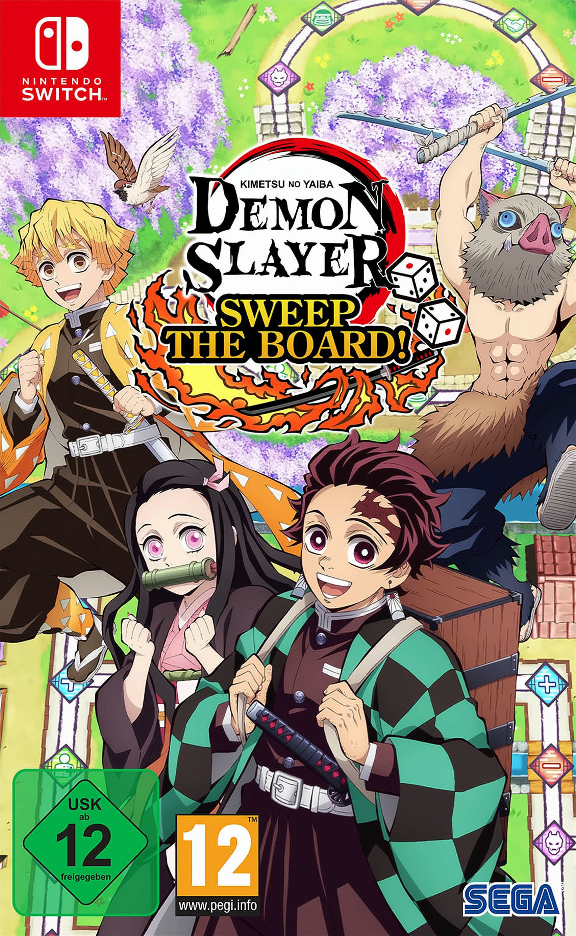 Demon Slayer - Kimetsu no Yaiba: Sweep the Board! von Sega
