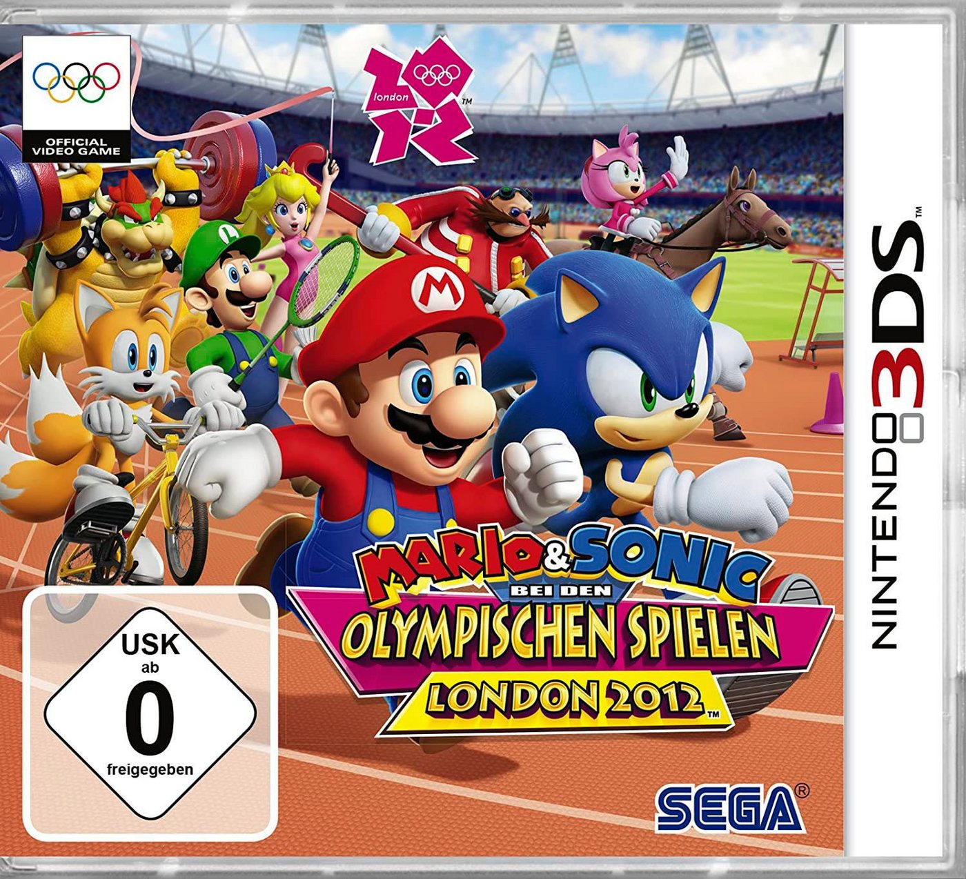 MARIO & SONIC BEI DEN OLYMPISCHEN SPIELEN LONDON 2012 Nintendo 3DS von Sega