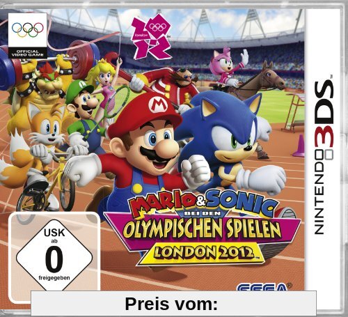 Mario & Sonic bei den Olympischen Spielen - London 2012 [Software Pyramide] - [Nintendo 3DS] von Sega