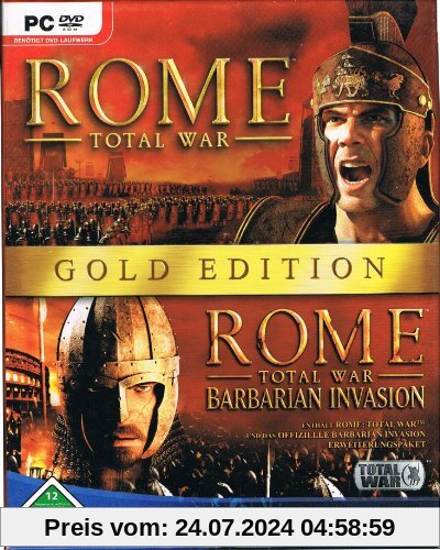 Rome: Total War - Gold Edition inkl. Barbarian Invasion [Software Pyramide] von Sega
