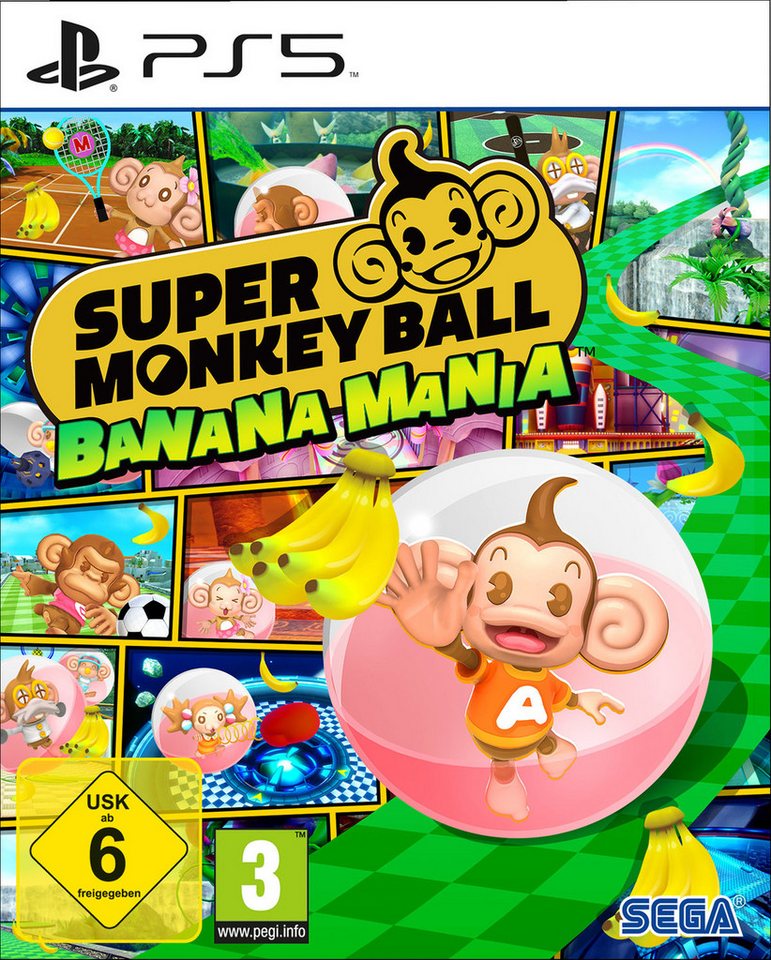 Super Monkey Ball Banana Mania (Launch Edition) Playstation 5 von Sega