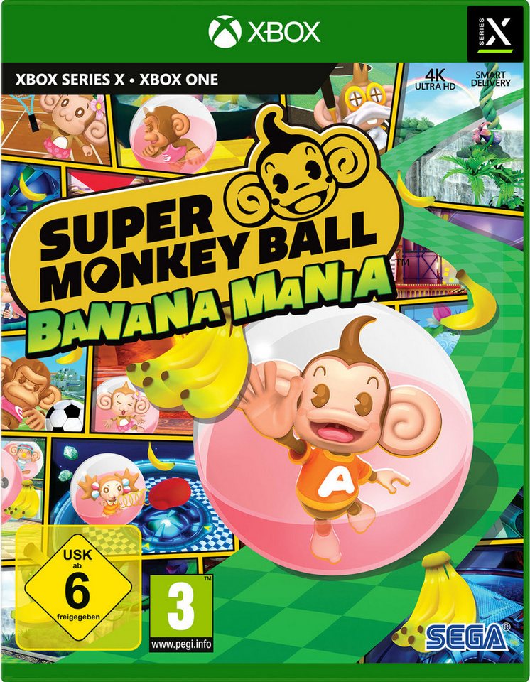 Super Monkey Ball Banana Mania (Launch Edition) Xbox One von Sega