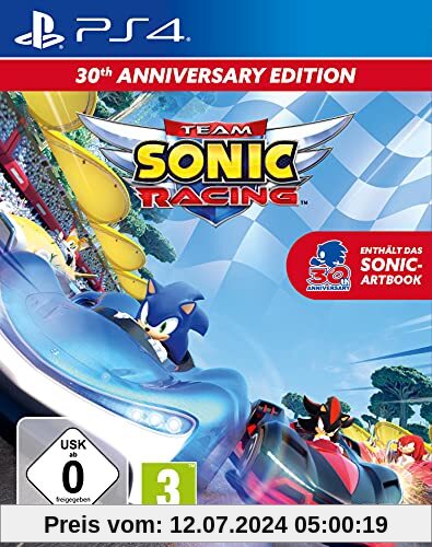 Team Sonic Racing 30th Anniversary Edition (Playstation 4) von Sega
