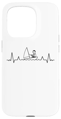 Jolle-Segelboot Segelschiff Segelyacht Segeln Jolle-Segler Hülle für iPhone 15 Pro von Segeln Segel Segler Zubehör Geschenke Bekleidung