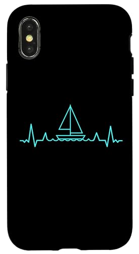 Segler Segel Boot Segelschiff HERZSCHLAG Segeln Hülle für iPhone X/XS Segler Segel Boot Segelschiff HERZSCHLAG Segeln Hülle für iPhone X/XS von Segeln Segel Segler Zubehör Geschenke Bekleidung