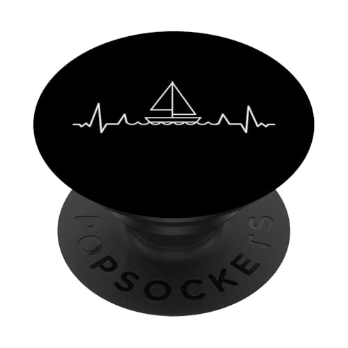 Segler Segel Boot Segelschiff HERZSCHLAG Segeln PopSockets Klebender PopGrip Segler Segel Boot Segelschiff HERZSCHLAG Segeln PopSockets Klebender PopGrip von Segeln Segel Segler Zubehör Geschenke Bekleidung