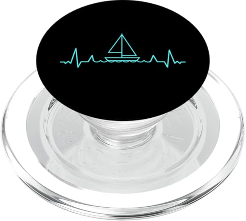Segler Segel Boot Segelschiff HERZSCHLAG Segeln PopSockets PopGrip für MagSafe Segler Segel Boot Segelschiff HERZSCHLAG Segeln PopSockets PopGrip für MagSafe von Segeln Segel Segler Zubehör Geschenke Bekleidung