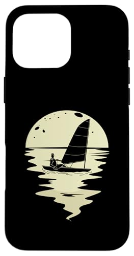 Segler Segel Boot Segelschiff Nacht sailing Segeln Hülle für iPhone 16 Pro Max Segler Segel Boot Segelschiff Nacht sailing Segeln Hülle für iPhone 16 Pro Max von Segeln Segel Segler Zubehör Geschenke Bekleidung